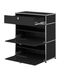 Komoda M25 Haller Czarna Usm