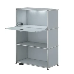 Komoda M58 Haller Srebrna Matowa Usm