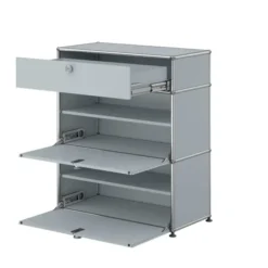 Komoda M25 Haller Srebrna Matowa Usm