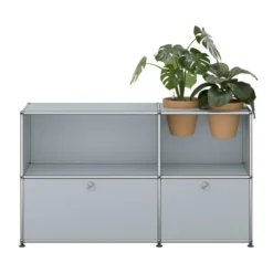 Komoda M57 Haller Srebrna Matowa Usm