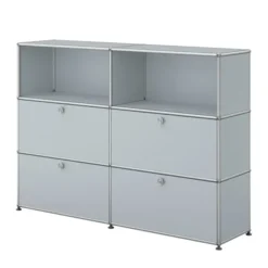 Komoda M64 Haller Srebrna Matowa Usm