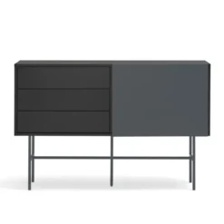 Komoda Nube 140 Cm Antracytowa Teulat