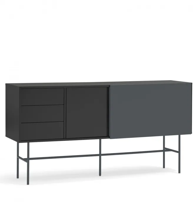 Komoda Nube 180 Cm Antracytowa Teulat