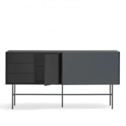 Komoda Nube 180 Cm Antracytowa Teulat