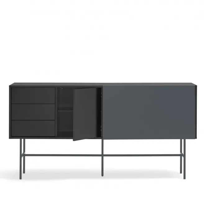 Komoda Nube 180 Cm Antracytowa Teulat