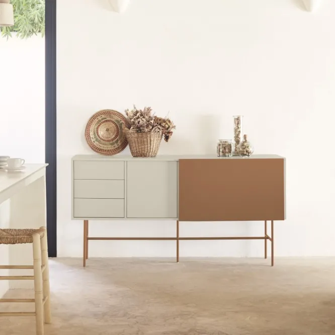 Komoda Nube 180 Cm Ceglasta Teulat