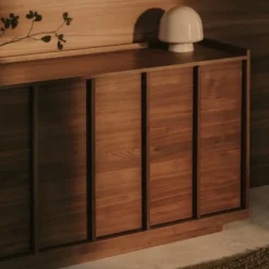 Komoda Onix 200 Cm Brązowa Kave Home