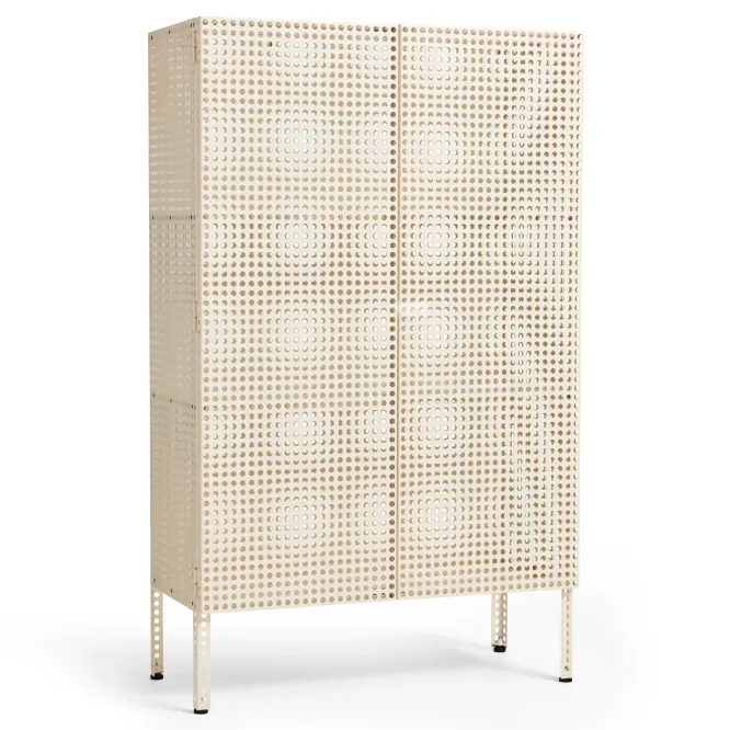 Komoda Perforated Large Złamana Biel Hay