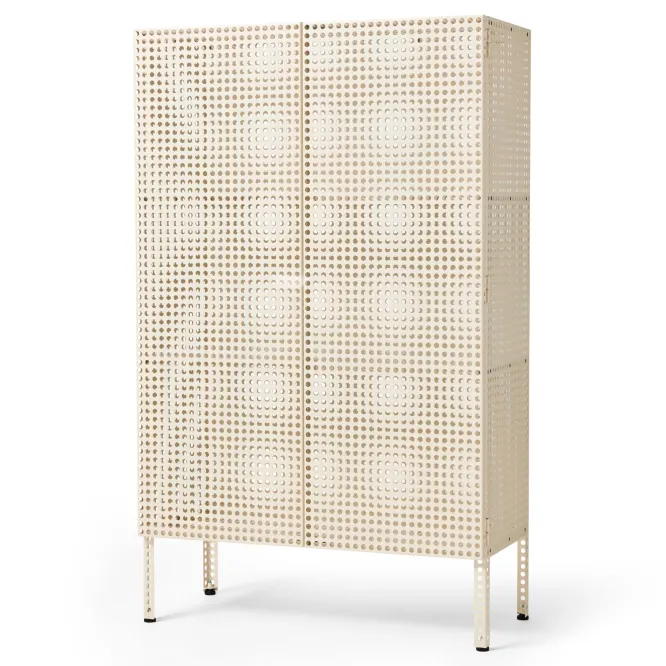 Komoda Perforated Large Złamana Biel Hay