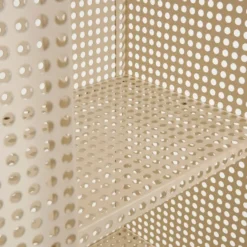 Komoda Perforated Large Złamana Biel Hay