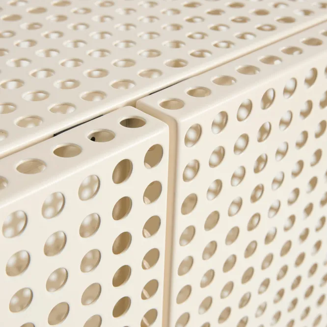 Komoda Perforated Medium Złamana Biel Hay