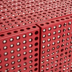 Komoda Perforated Small Czerwona Hay