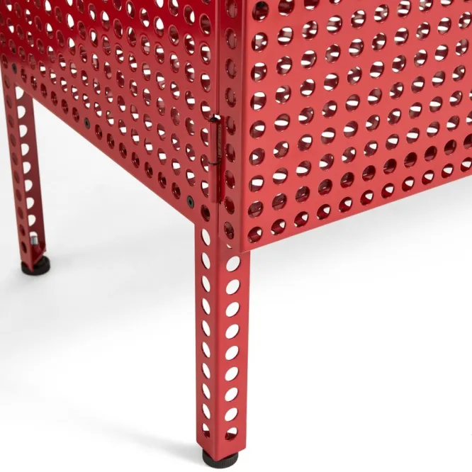 Komoda Perforated Small Czerwona Hay