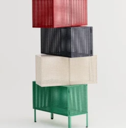 Komoda Perforated Small Niebieska Hay