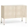 Komoda Perforated Small Złamana Biel Hay