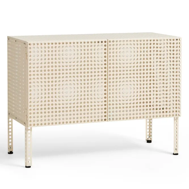 Komoda Perforated Small Złamana Biel Hay