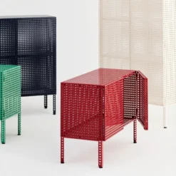Komoda Perforated Small Złamana Biel Hay