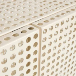 Komoda Perforated Small Złamana Biel Hay