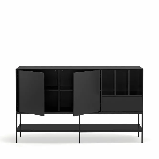 Komoda Platt 166 Cm Czarna Teulat