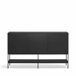 Komoda Platt 166 Cm Czarna Teulat