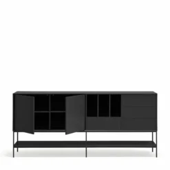 Komoda Platt 220 Cm Czarna Teulat
