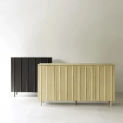 Komoda Rib 159 Cm Czarna Normann Copenhagen