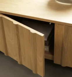 Komoda Rib 175 Cm Dębowa Normann Copenhagen