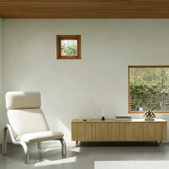 Komoda Rib 175 Cm Dębowa Normann Copenhagen