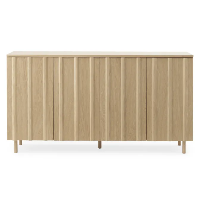 Komoda Rib 159 Cm Dębowa Normann Copenhagen