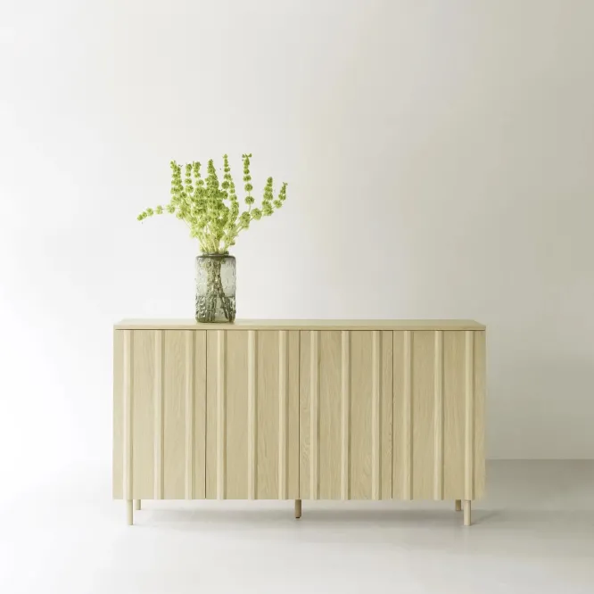 Komoda Rib 159 Cm Dębowa Normann Copenhagen