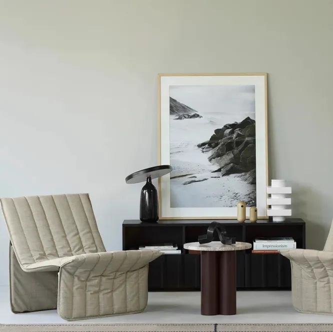 Komoda Rib Low Hybrid Czarna Normann Copenhagen