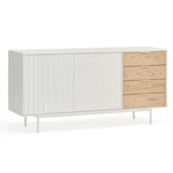 Komoda Sierra 159 Cm Biała Teulat