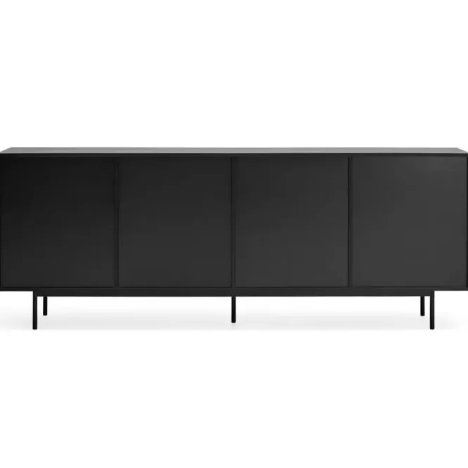 Komoda Sierra 211 Cm Czarna Teulat