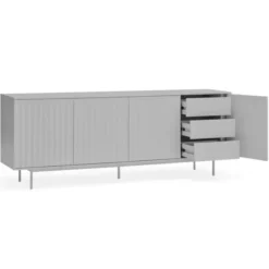 Komoda Sierra 211 Cm Jasnoszara Teulat