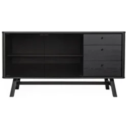 Komoda Skagen Czarna Woodman