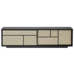 Komoda Tv Air Czarna Design House Stockholm