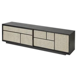 Komoda Tv Air Czarna Design House Stockholm