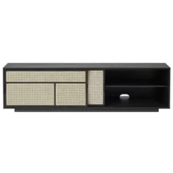 Komoda Tv Air Czarna Design House Stockholm