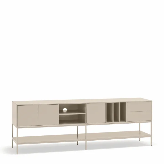 Komoda Tv Platt 220 Cm Piaskowa Teulat