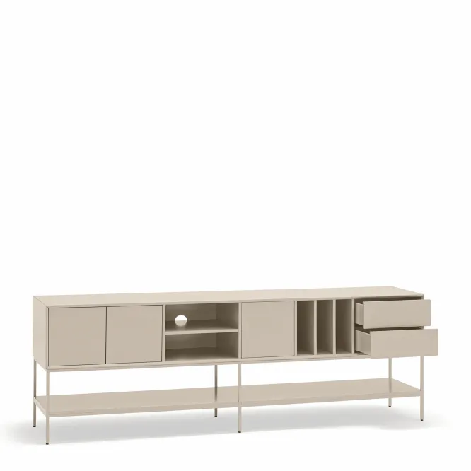 Komoda Tv Platt 220 Cm Piaskowa Teulat