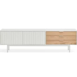 Komoda Tv Sierra 180 Cm Biała Teulat