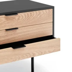 Komoda Tv Sierra 180 Cm Czarna Teulat