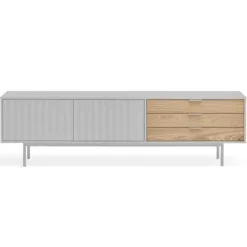 Komoda Tv Sierra 180 Cm Jasnoszara Teulat