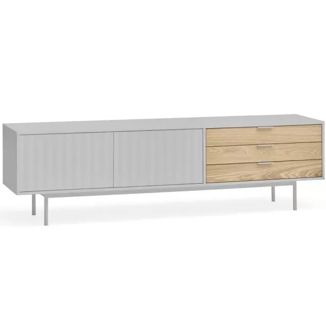 Komoda Tv Sierra 180 Cm Jasnoszara Teulat