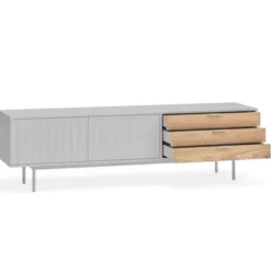 Komoda Tv Sierra 180 Cm Jasnoszara Teulat