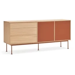 Komoda Yoko 180 Cm Ceglasta Teulat