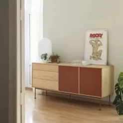 Komoda Yoko 180 Cm Ceglasta Teulat