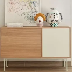 Komoda Yoko 128 Cm Kremowa Teulat