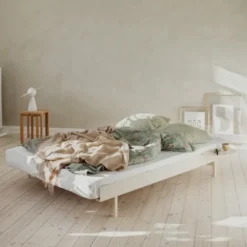 Łóżko Moebe Low Piaskowe
