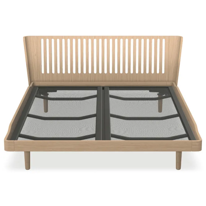 Łóżko Noa 160X200 Ażurowe Balanced Oak Auping